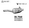 BMW 18107509317 End Silencer